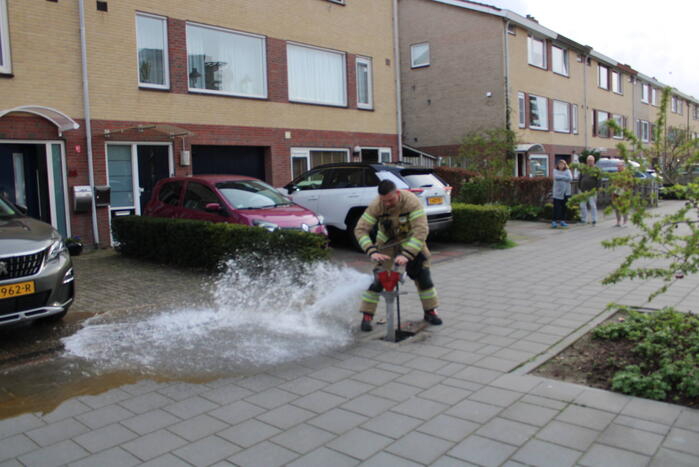 Veel rookontwikkeling bij uitslaande zolderbrand