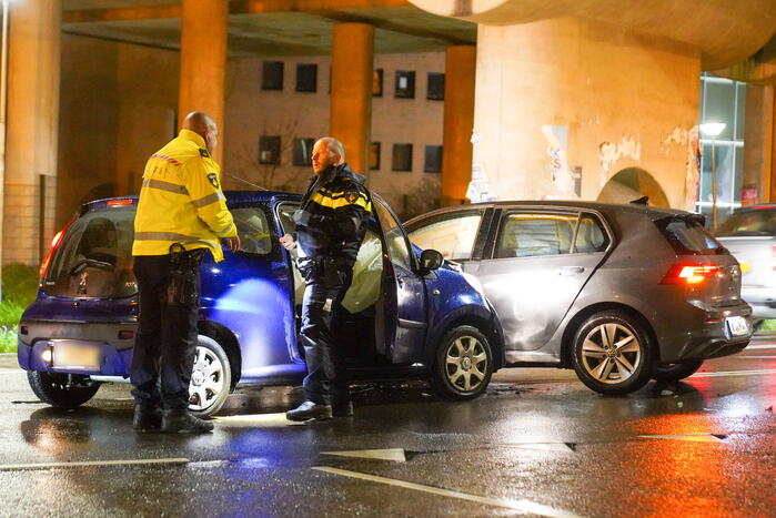 Een gewonde naar het ziekenhuis na ongeval