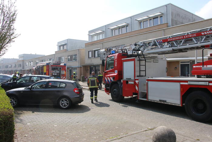 Verbrande hamburgers zetten woning vol rook