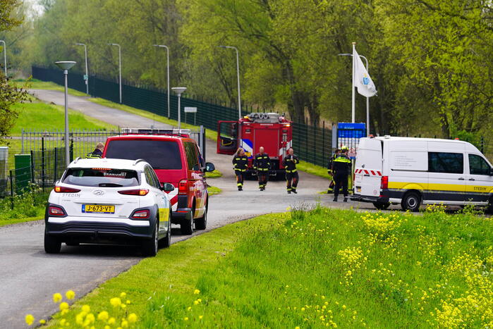 Brandweer draait hoofdkraan dicht bij gaslekkage