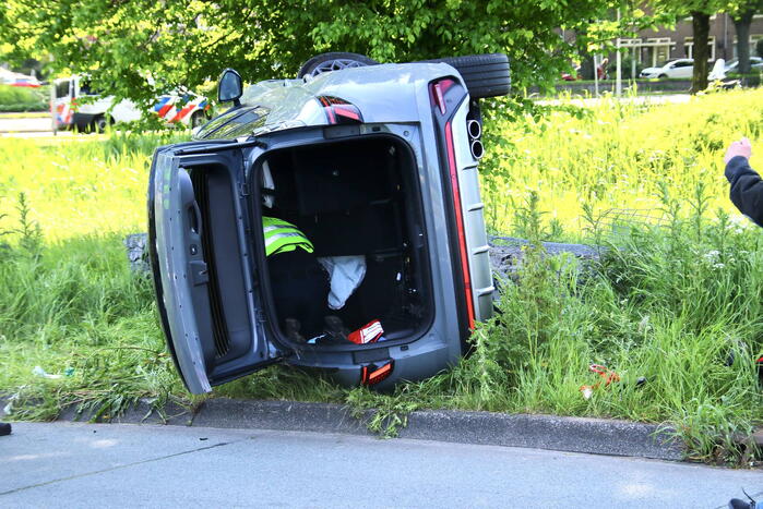 Persoon ernstig gewond bij eenzijdig ongeval