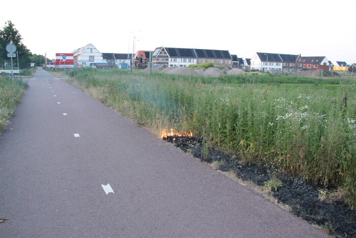 Bermbrand snel geblust