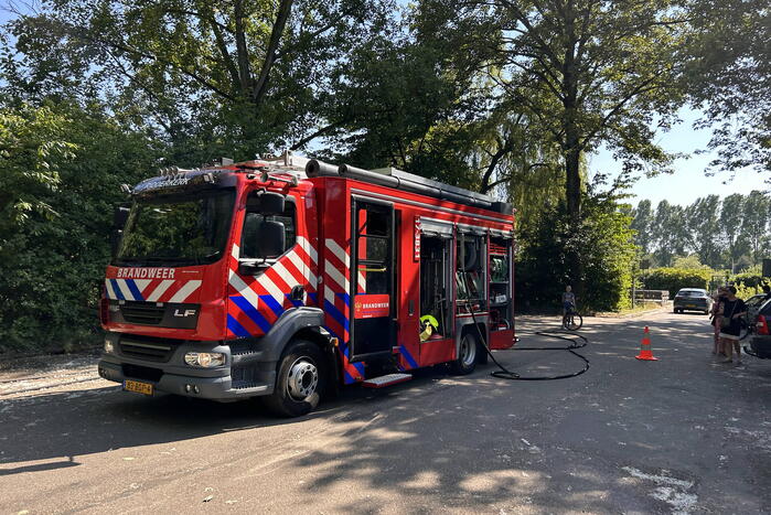 Bermbrand snel geblust