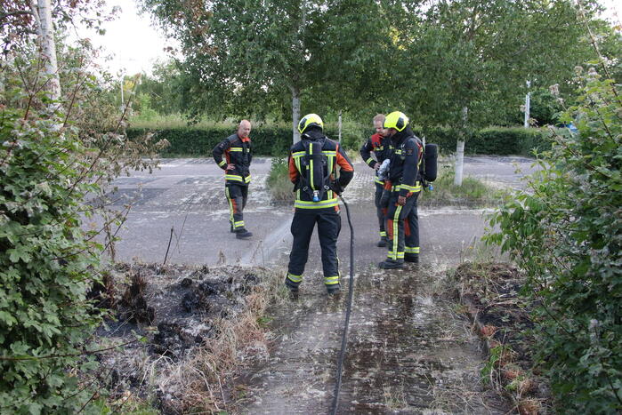 Opnieuw brandstichting op parkeerplaats