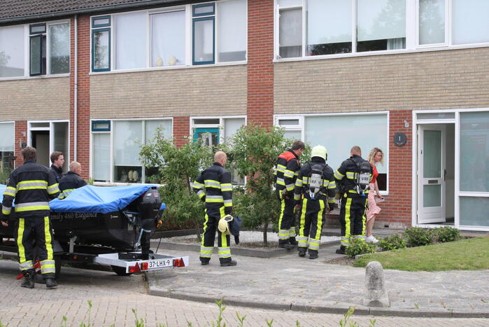 Brandweer doet onderzoek naar vreemde geur