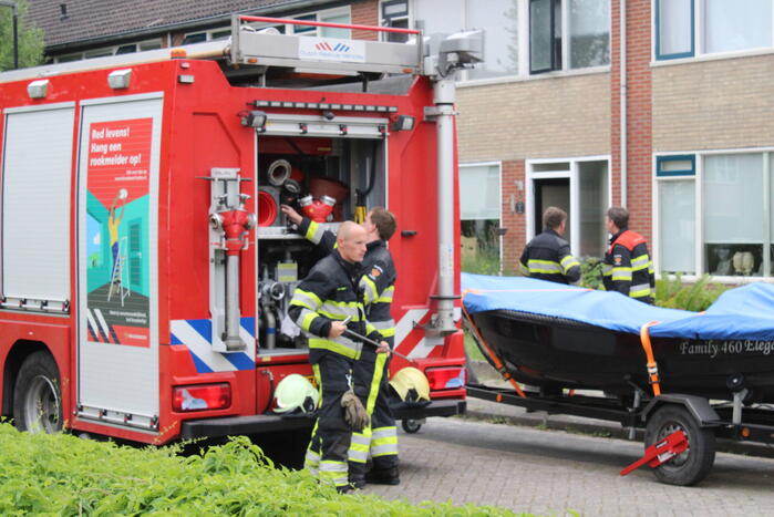 Brandweer doet onderzoek naar vreemde geur