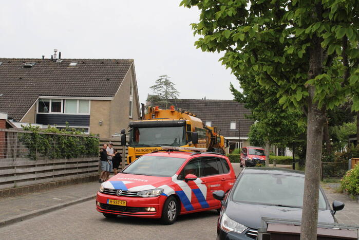 Brandweer doet onderzoek naar vreemde geur