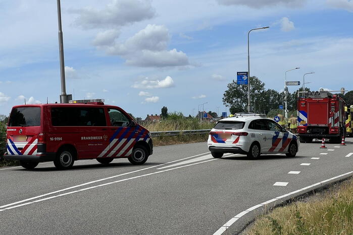 Drie personenwagens betrokken bij kettingbotsing