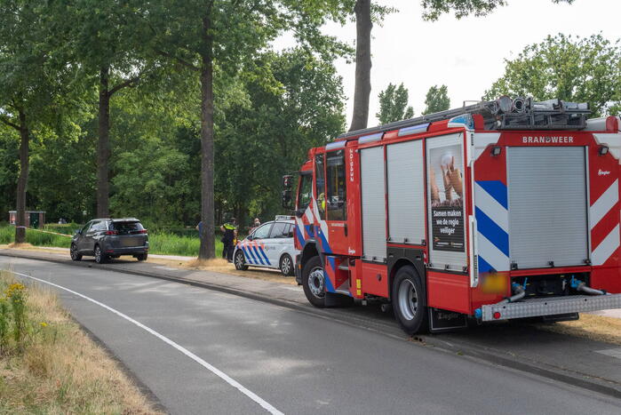 Man uit water gehaald door brandweer