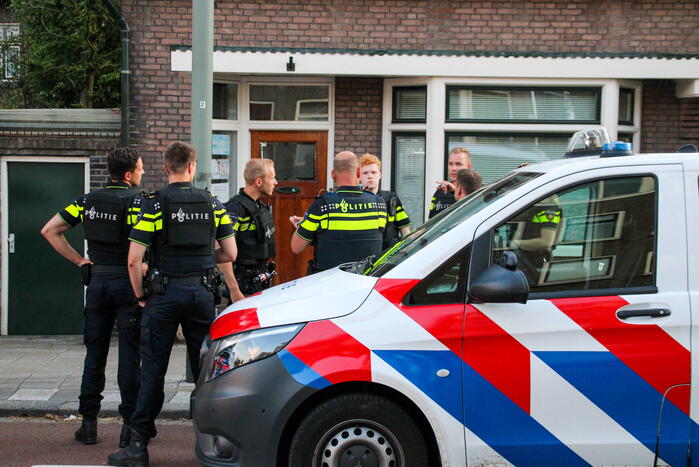 Veel politie aanwezig bij verdachte situatie