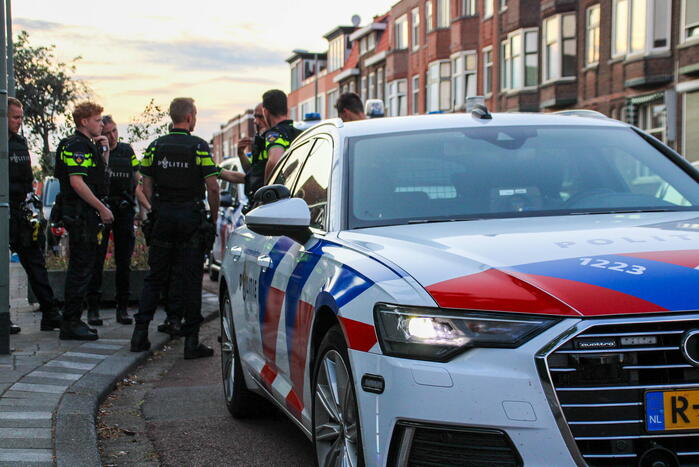 Veel politie aanwezig bij verdachte situatie