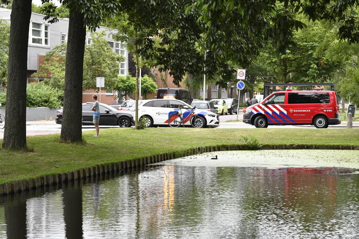 Gasleiding geraakt bij werkzaamheden in tuin