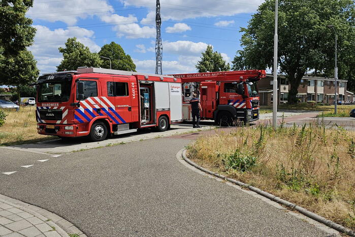 Brandweer ingezet voor afgebroken tak