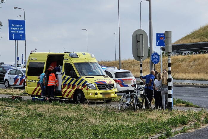 Fietser ernstig gewond na harde val