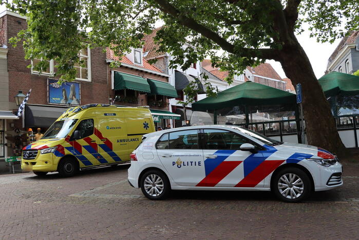 Voetganger gewond bij botsing met fietser