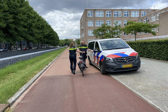 Fietsendief op heterdaad aangehouden