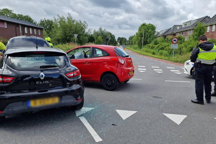 Flinke schade bij verkeersongeval