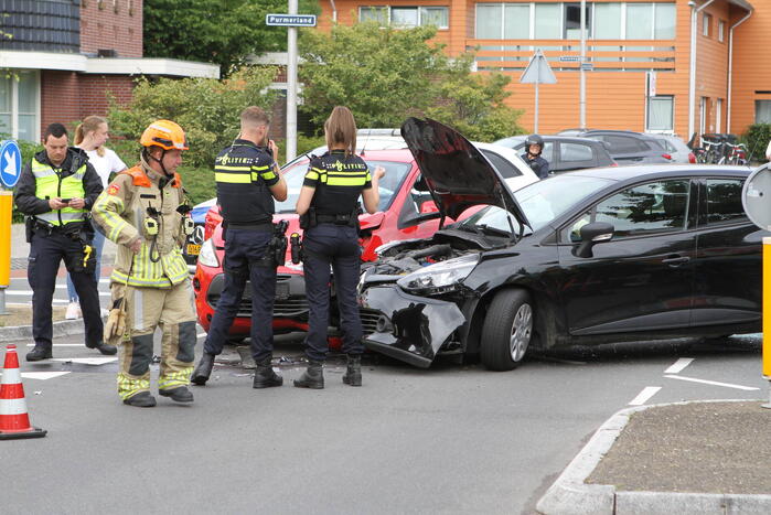 Flinke schade bij verkeersongeval