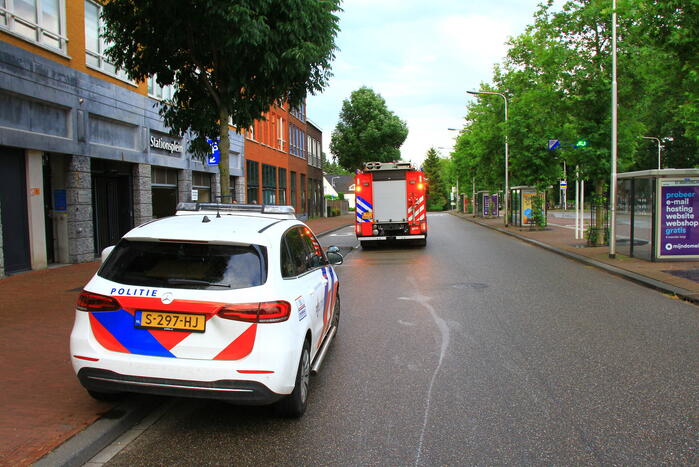 Onderzoek naar kleine brand in parkeergarage