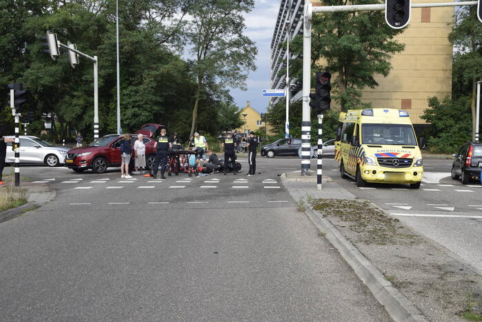 Dronken scooterrijder gewond na val