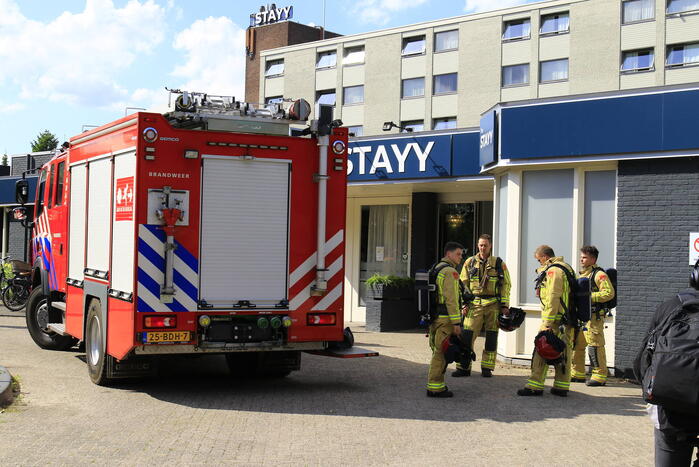 Hotel ontruimd door rookontwikkeling van verbrand stokbrood