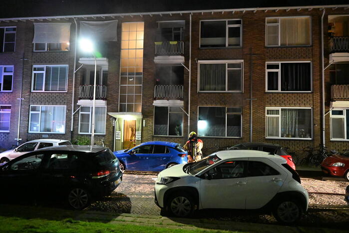 Brand in woning snel geblust