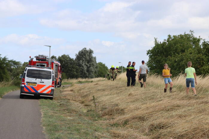 Flinke rookontwikkeling bij buitenbrand