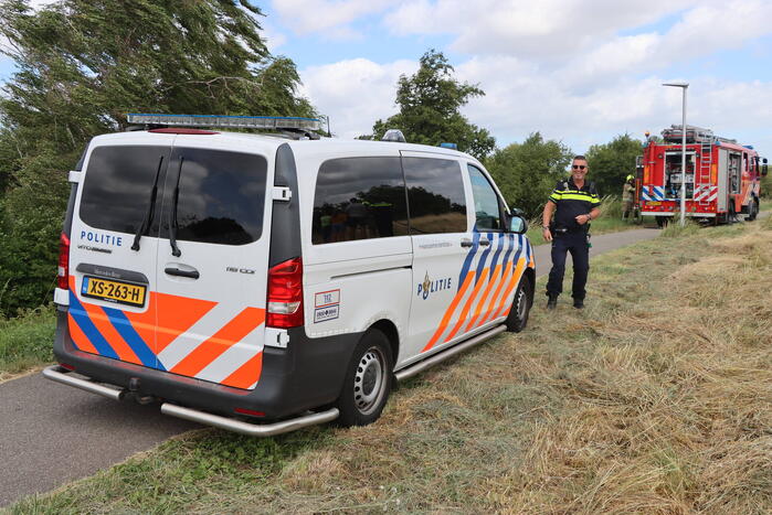 Flinke rookontwikkeling bij buitenbrand