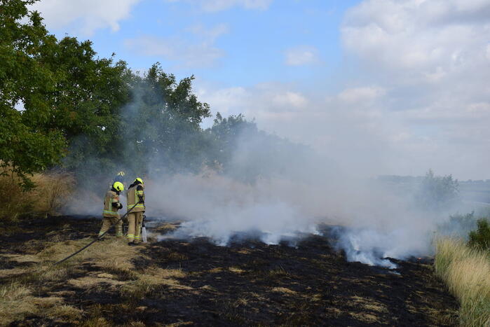 Flinke rookontwikkeling bij buitenbrand