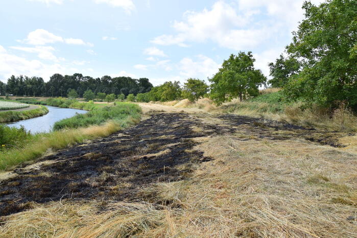 Flinke rookontwikkeling bij buitenbrand