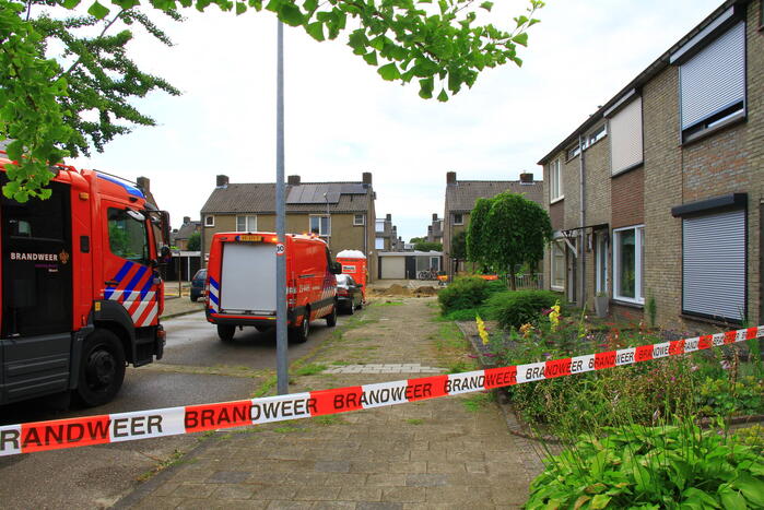 Woningen ontruimd door gaslekkage