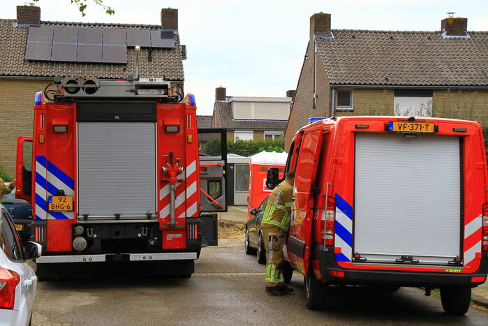 Woningen ontruimd door gaslekkage