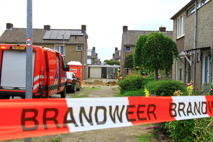 Woningen ontruimd door gaslekkage