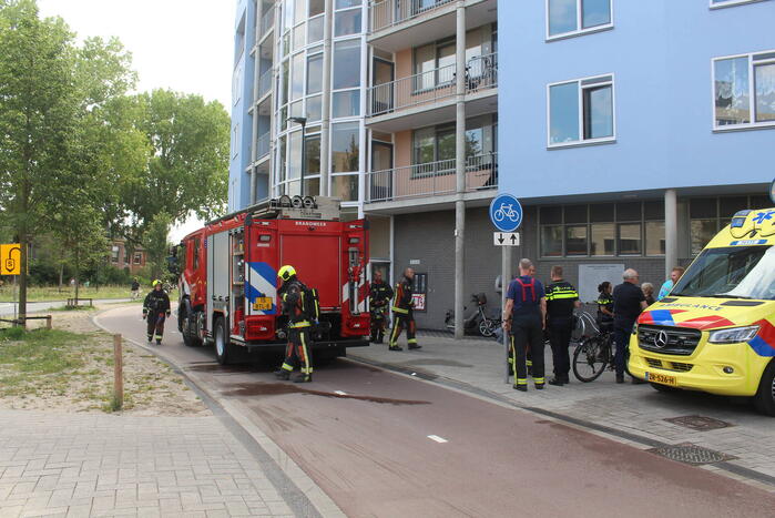 Woning vol rook door vergeten pan