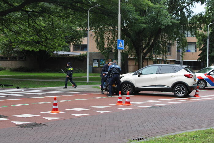 Onderzoek naar aanrijding tussen auto en scooter