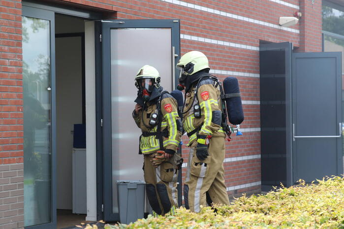 Winkelcentrum Deppenbroek ontruimd vanwege brand