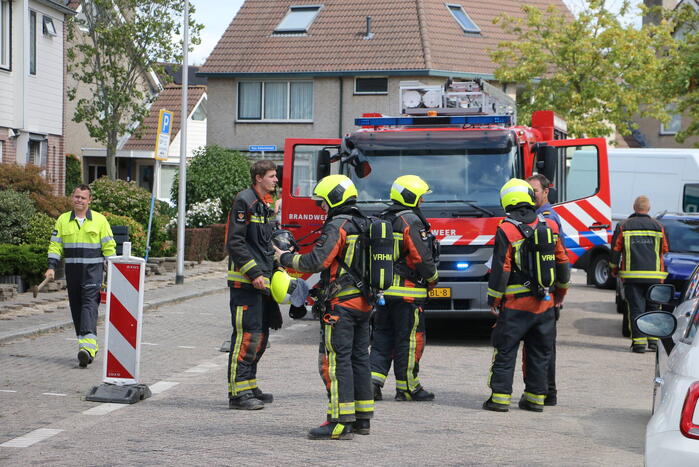 Gaslekkage door aanleg van glasvezel