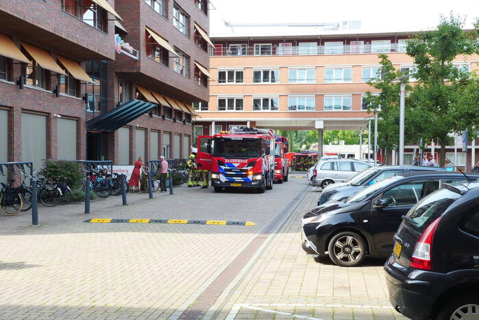 Rookontwikkeling uit vaatwasser zorgt voor brandweerinzet