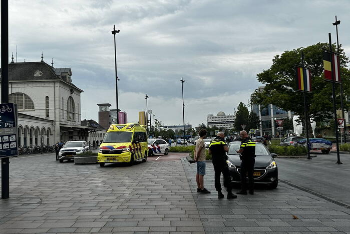 Automobilist ziet fietser over het hoofd