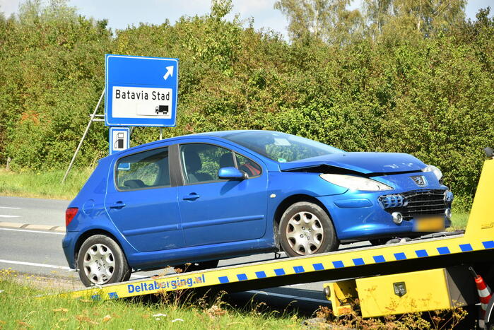 Schade bij kop-staartbotsing