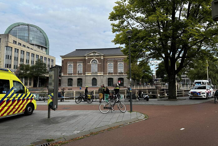 Fietsers ten val bij botsing