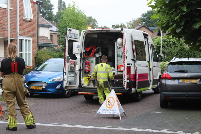 Woningen ontruimd vanwege gaslekkage