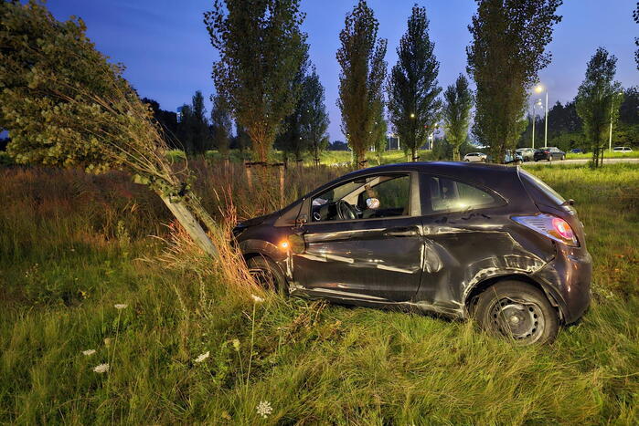 Hulpdiensten ingezet voor eenzijdig ongeval