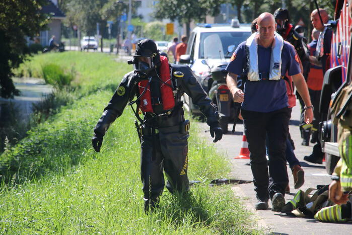 Zoekslagen in water na aantreffen kinderstep