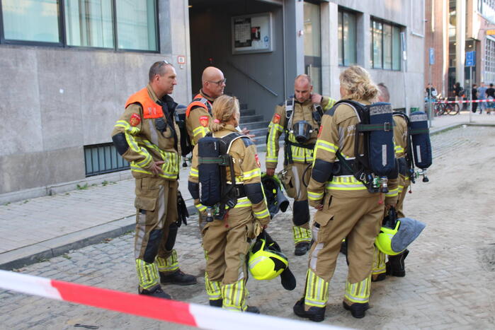 Ontruimingen vanwege grote gaslekkage