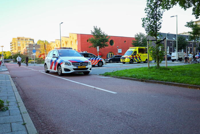 Fietser geschept bij oversteekplaats