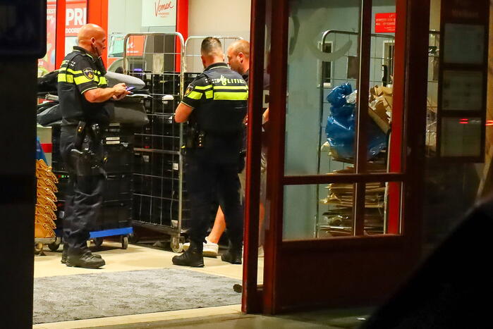 Overval op supermarkt Vomar