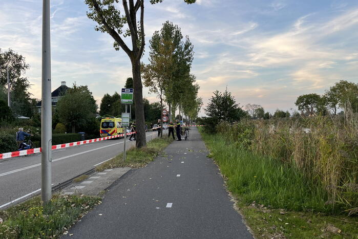 Zwaargewonde na ongeval met fiets