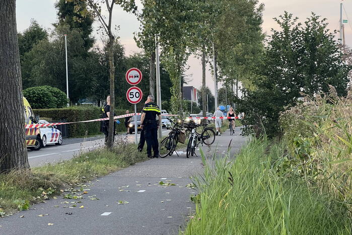 Zwaargewonde na ongeval met fiets