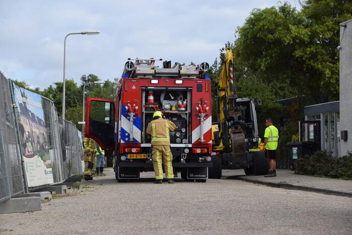 Brandweer in gezet voor gaslekkage